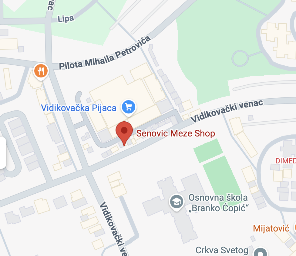 Lokacija prodavnice